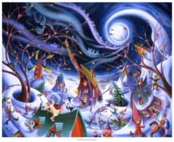 Alternative view of Un festival d'aurores boréales