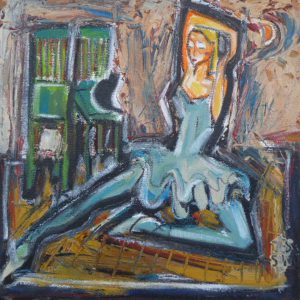 Ballerine bleu ciel