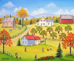 By the Apple Orchard