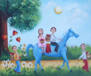 Dans les pommes