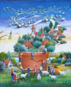 Jasette autour du pot