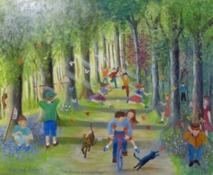 La chasse aux papillons