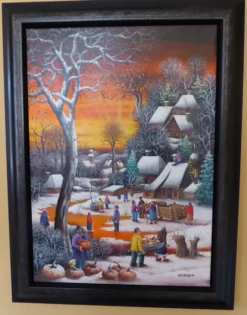 Alternative view of La cueillette des potirons