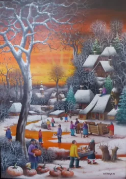 La cueillette des potirons