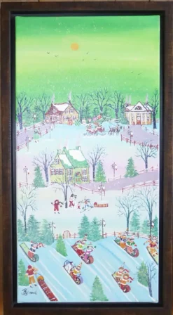 Alternative view of La glissade