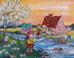 La pêche au petit ruisseau