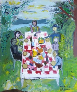 Déjeuner sur l’herbe