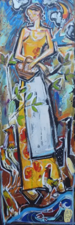 Le poulailler et le ruisseau