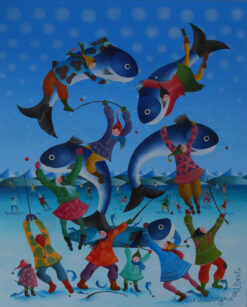 Les pêcheuses ont du fil à retordre