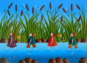Les petits pêcheurs du marais