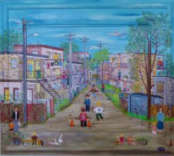 Ruelle verte dans Hochelaga Montréal
