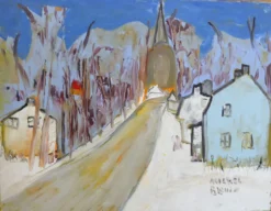 Village en hiver ( île d’Orléans )